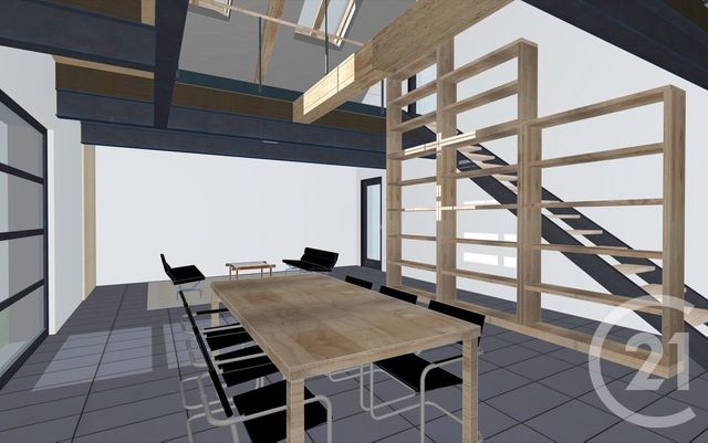 Appartement F2 bis à louer - 3 pièces - 95.72 m2 - PERON - 01 - RHONE-ALPES - Century 21 Adl Genevois